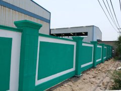 在园林建设中陕西工程围墙的作用体现